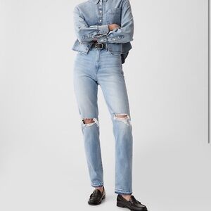 GAP Cheeky Straight Blue Jeans